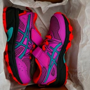 Kids ASICS athletic shoes